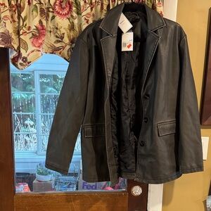 Forever 21 Black Trench Coat